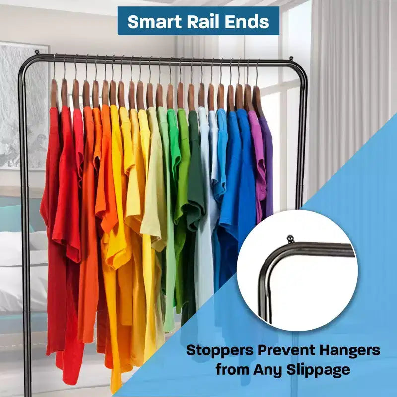 Heavy Duty Garment Organizer Black