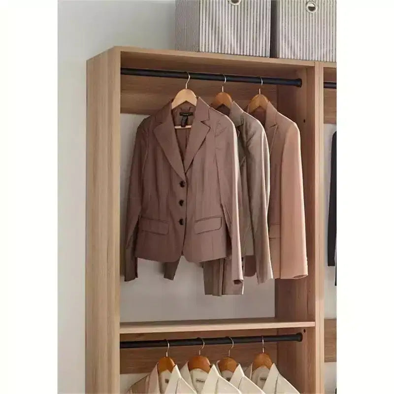 Freestanding Walk in Wood Closet System