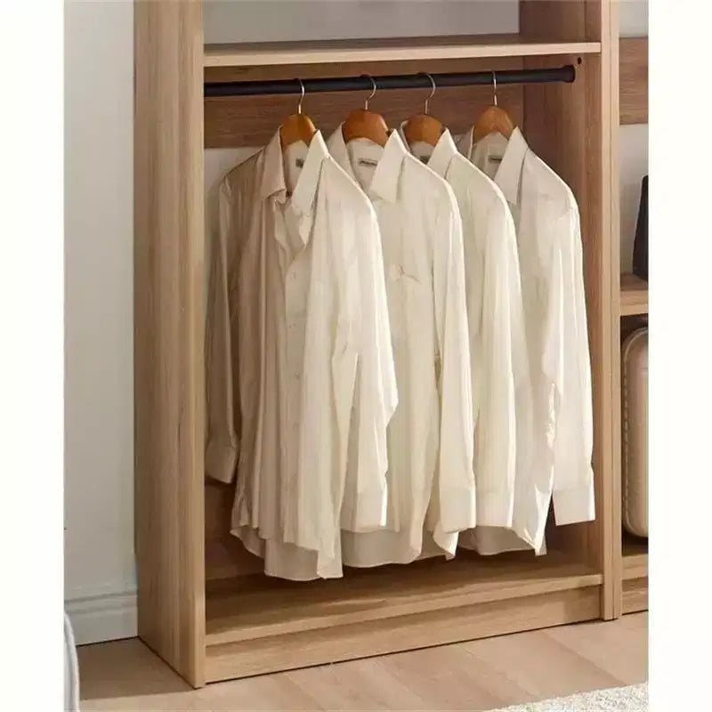 Freestanding Walk in Wood Closet System