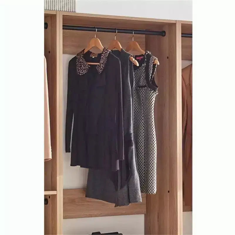 Freestanding Walk in Wood Closet System