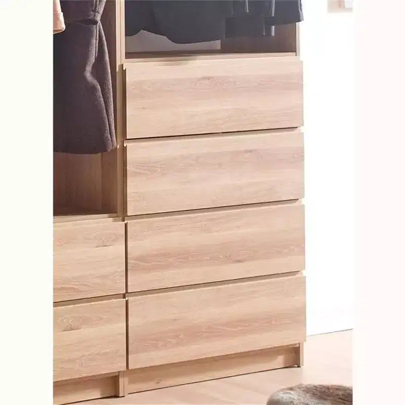 Freestanding Walk in Wood Closet System