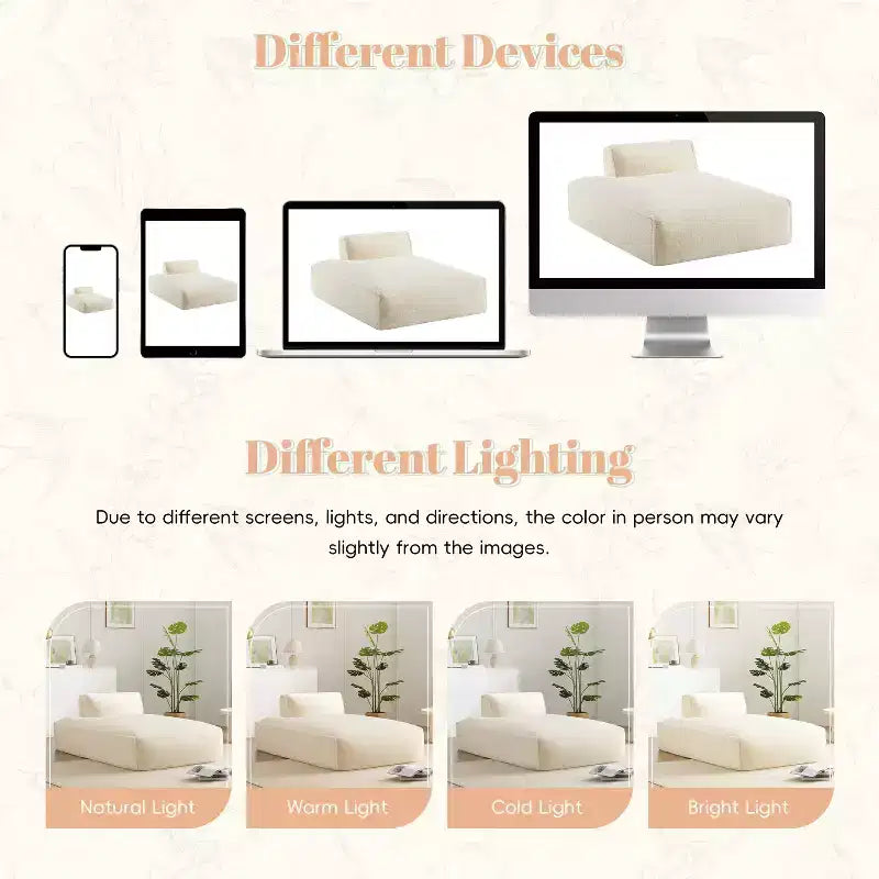 72. 5'' Oversized Left-Facing Modular Sofa Bed, Fully Compressed No-Assembly Sofa for Living Room, Elderly-Friendly 1-Seat Foam Couch