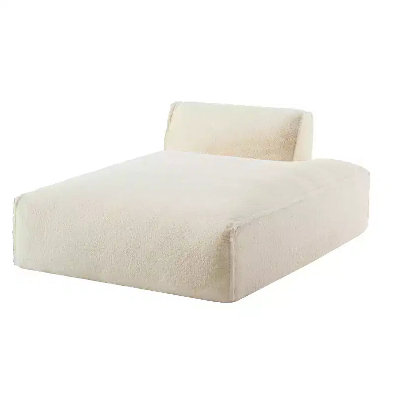 72. 5'' Oversized Left-Facing Modular Sofa Bed, Fully Compressed No-Assembly Sofa for Living Room, Elderly-Friendly 1-Seat Foam Couch