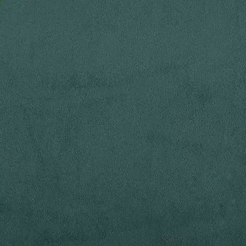 Sofa Bed Dark Green Velvet, Wood, Foam, Plastic 2-Seater Foldable