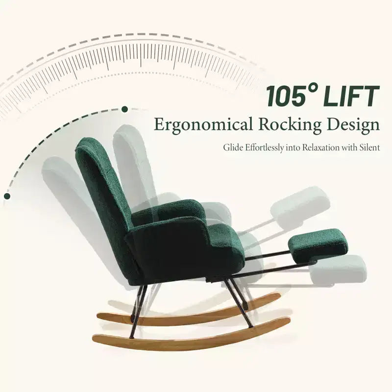 Teddy Upholstered Nursery Rocking Chair