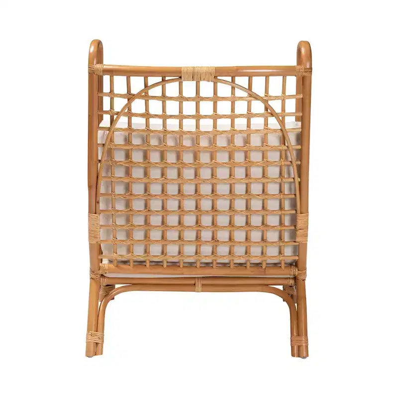 Bali & pari Rattan Accent Chair Light Honey