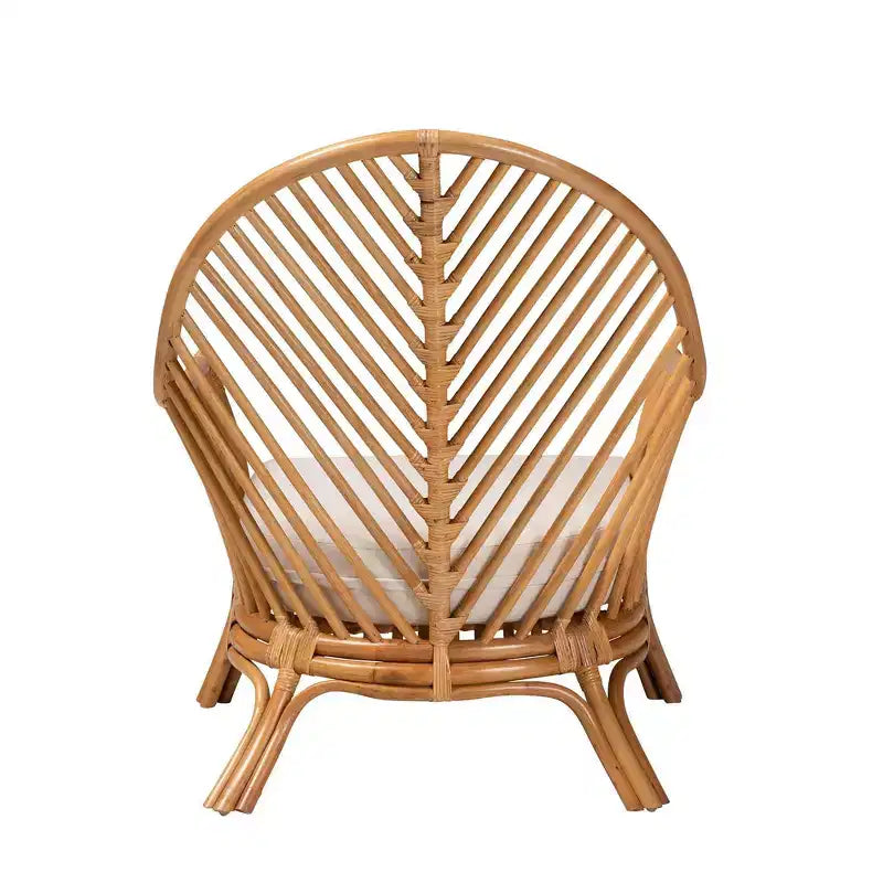 Bali & pari Rattan Arm Chair Light Honey