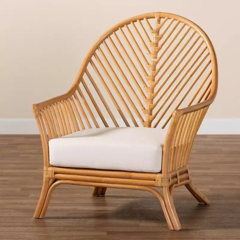 Bali & pari Rattan Arm Chair Light Honey