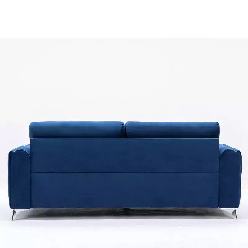 79" Sofa Blue Velvet