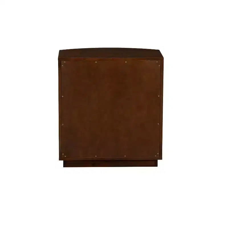3 Drawer Nightstand Walnut
