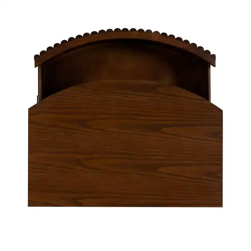 3 Drawer Nightstand Walnut