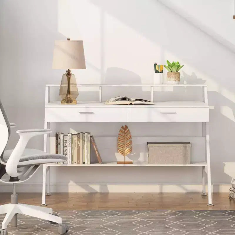 47" Modern Computer Desk White