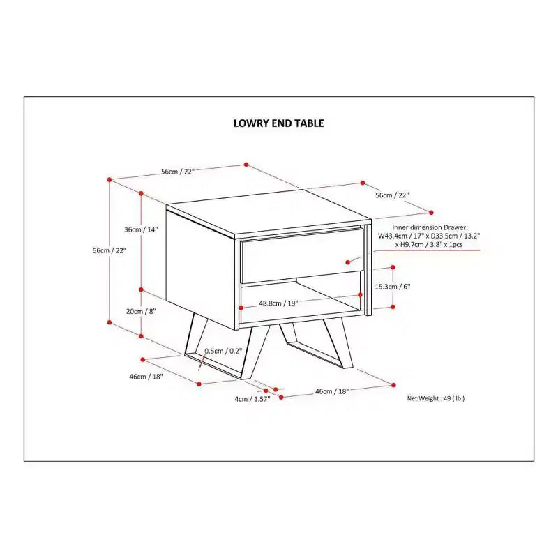 End Table Natural