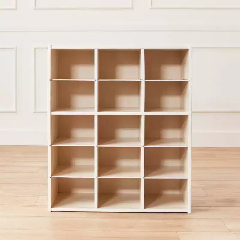 15 Cubby Tray Storage Cabinet, 5x3, Classroom Furniture