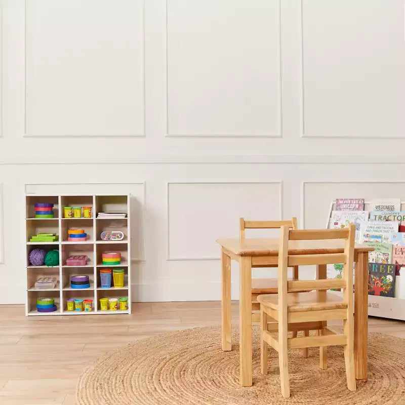 15 Cubby Tray Storage Cabinet, 5x3, Classroom Furniture