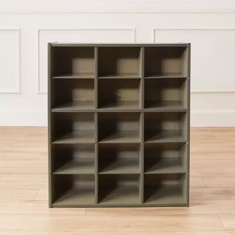 15 Cubby Tray Storage Cabinet, 5x3, Classroom Furniture