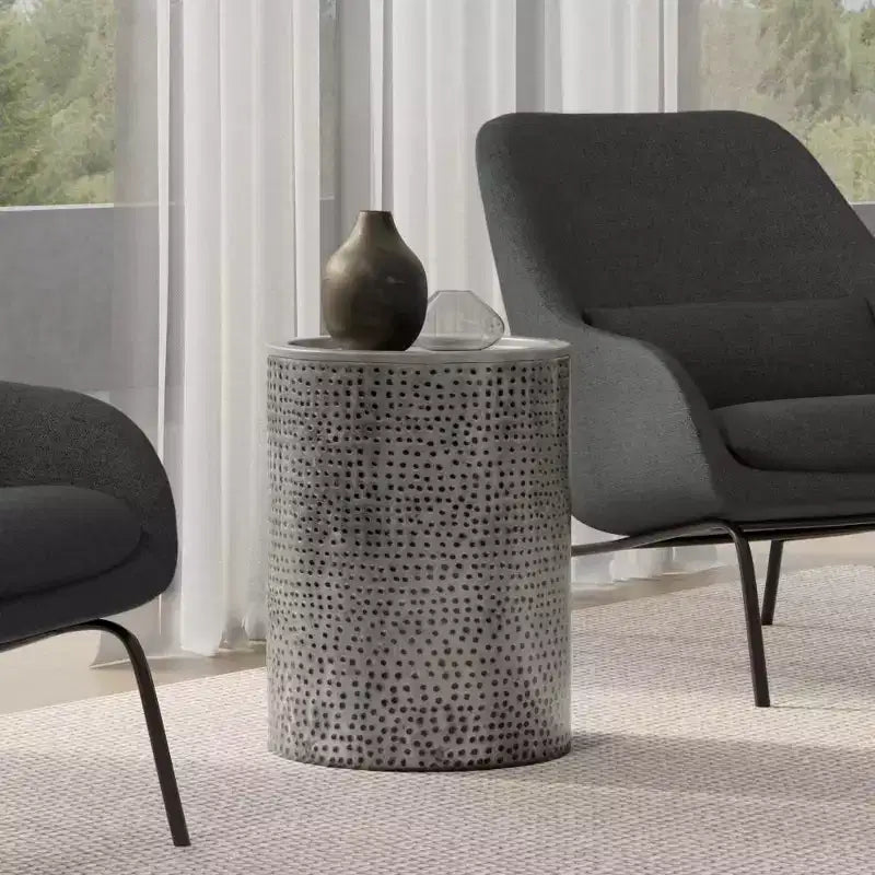 Metal Side Table Antique