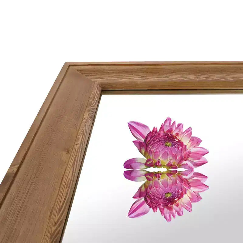 Natural Wash Wood Mirror