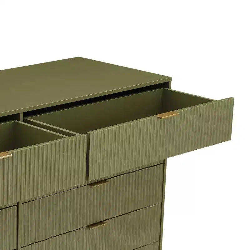 10 Drawer Double Dresser