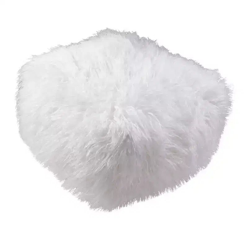 Faux Fur Pouf