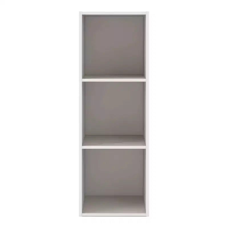 35. 3" Modern 3 Cube Stackable and Modular Bookcase