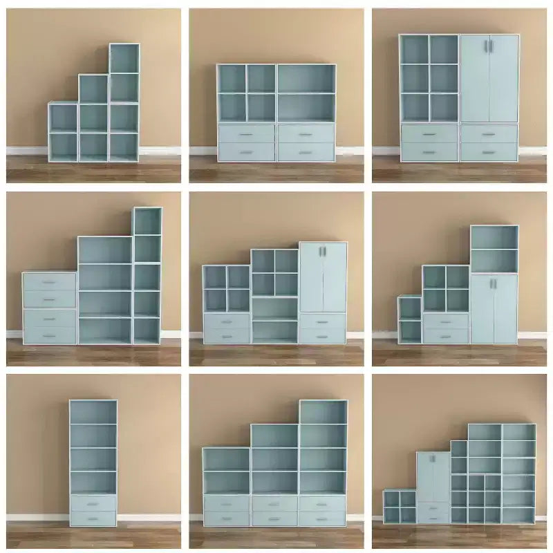 35. 3" Modern 3 Cube Stackable and Modular Bookcase