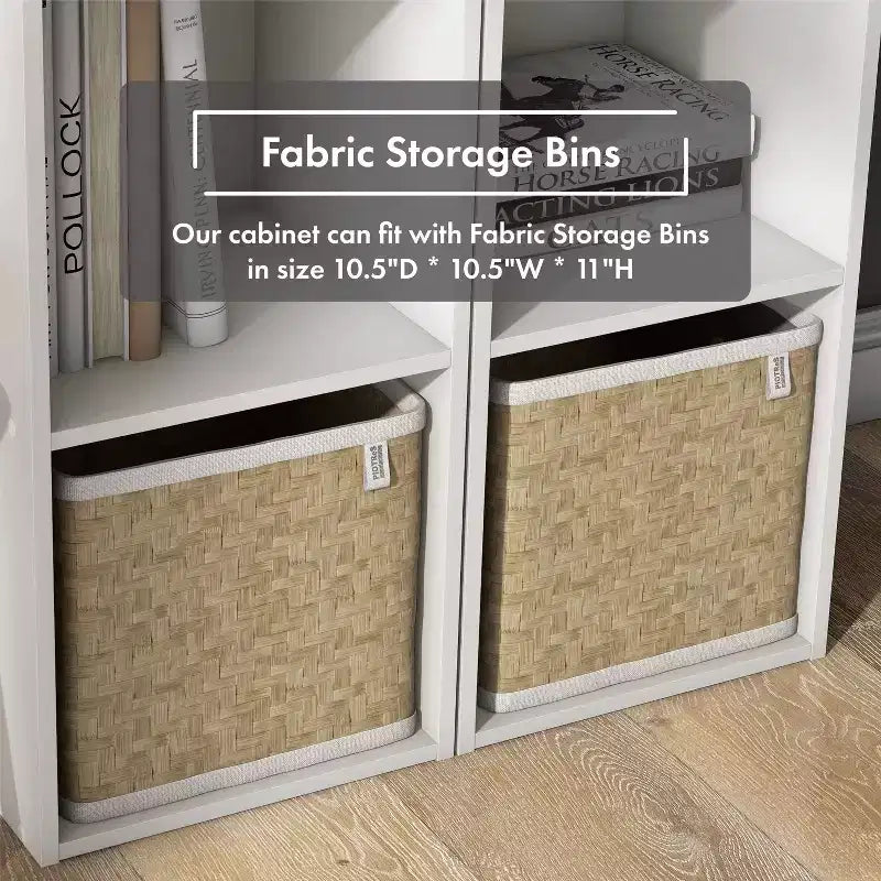 35. 3" Modern 3 Cube Stackable and Modular Bookcase
