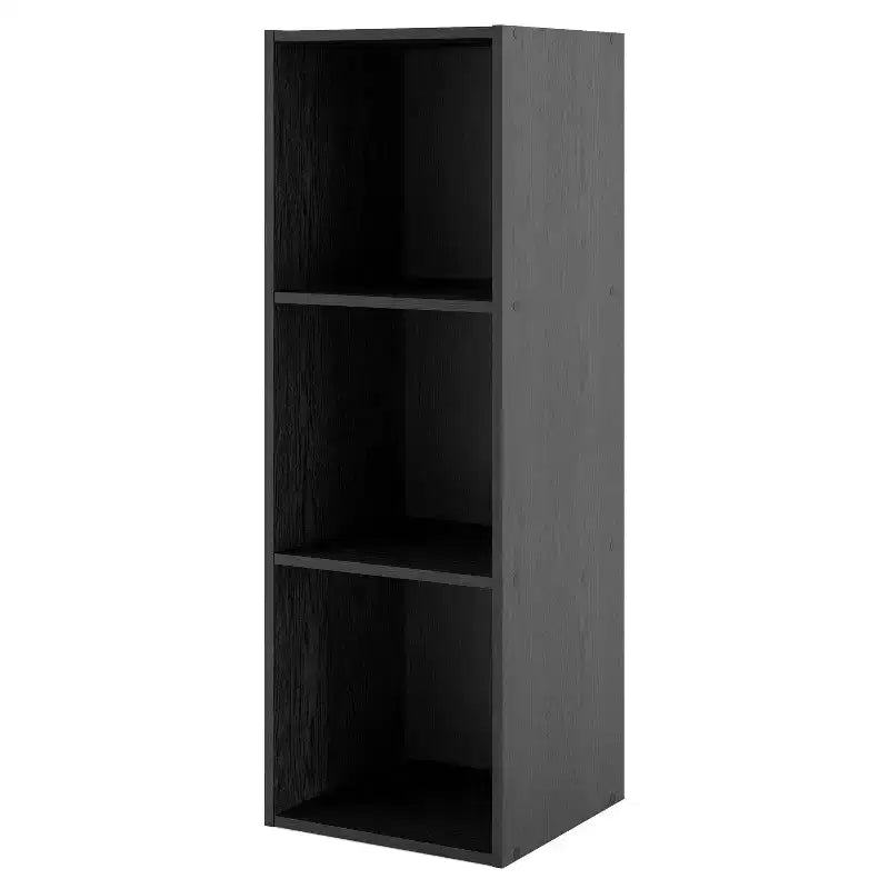 35. 3" Modern 3 Cube Stackable and Modular Bookcase