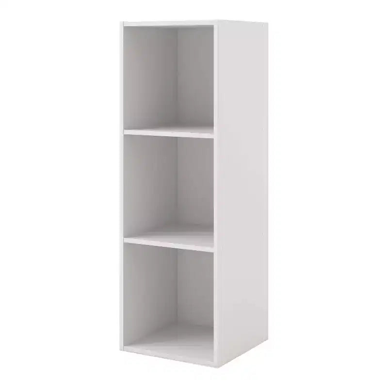 35. 3" Modern 3 Cube Stackable and Modular Bookcase